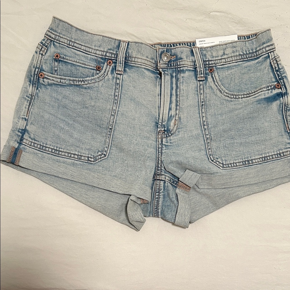 American Eagle Outfitters Light Blue Jean Shorts